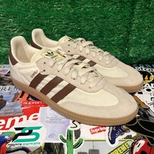 NOVO! Sapato Adidas Samba OG Creme Branco Preloved Marrom ID1447 Masculino Tamanho 8.5, usado comprar usado  Enviando para Brazil