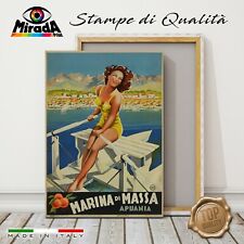 Quadro vintage marina usato  Ivrea