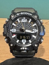 Relógio Casio GGB100 Master of G Mudmaster masculino verde 55mm carbono comprar usado  Enviando para Brazil