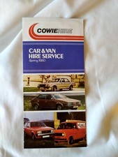 Cowie hire car for sale  LISBURN