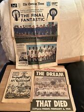 Football newspaper ephemera for sale  LONDON