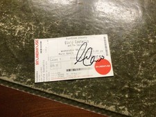 Signed elvis costello for sale  BOGNOR REGIS