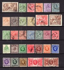 GB KGV BUENO A FINO USADO GAMA CABALLITO DE MAR + 1924 WEMBLEY + OTROS CAT 147€ (2022) segunda mano  Embacar hacia Mexico