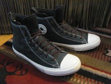 Usado, Bota Converse C. Taylor All Star Hi 166607C Nubuck Preta Impermeável Masculina 9 NOVA comprar usado  Enviando para Brazil