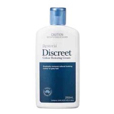 Creme restaurador de cor discreta Restoria leva anos da sua idade 250ml cabelos grisalhos comprar usado  Enviando para Brazil
