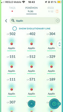 Applin x30 mini usato  Spedire a Italy