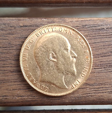 Sterlina oro edoardo usato  Vo