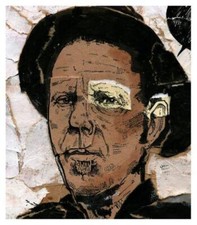Tom waits poster for sale  Los Angeles