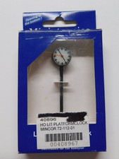 Usado, HO SCALE 1/87 MINIATRONICS 72-112-01 RELÓGIO DE PLATAFORMA ILUMINADO PARA MODELO DE LAYOUT DE TREM comprar usado  Enviando para Brazil