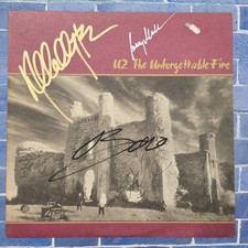 U2 | Lp assinado | 4 membros | The Unforgettable Fire comprar usado  Enviando para Brazil