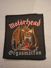 Motorhead Orgasmatron 80's New Vintage Patch Never Used Saxon Discharge Maiden, usado comprar usado Motorhead Orgasmatron 80's New Vintage Patch Never Used Saxon Discharge Maiden, usado comprar usado  Enviando para Brazil
