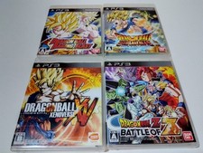 PS3 Dragon Ball conjunto de 4 peças Battle Of Z Xenoverse Raging Blast Ultimate comprar usado  Enviando para Brazil