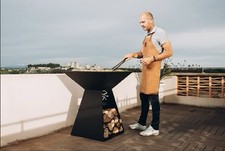 Brasero design élégance d'occasion  Jacou