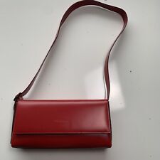 Bolsa de mão vintage GIORGIO Armani 2 La Prima couro vermelho pulseira rara comprar usado  Enviando para Brazil