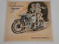 Zündapp prospekt 1950 gebraucht kaufen  Wiesloch