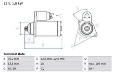 Starter anlasser audi gebraucht kaufen  Bautzen-Umland II