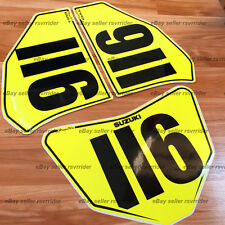 Trackday race numberplate for sale  Kingston