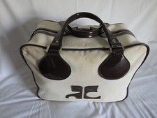 Sac courreges chic d'occasion  Orange