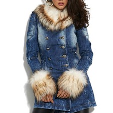 Mexton giacca jeans usato  Spedire a Italy