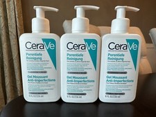 Juego de 3: Limpieza profunda de poros CeraVe 8 Fl Oz / 236 Ml segunda mano  Embacar hacia Mexico