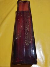 Vase verre rouge d'occasion  Grand-Champ