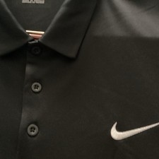 Camisa polo masculina Nike Dry Fit preta sólida novas etiquetas lindo tamanho 3XL..., usado comprar usado  Enviando para Brazil
