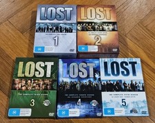 Conjunto de DVD Lost Seasons 1-5 (lançamento australiano, região 4, classificação M) comprar usado  Enviando para Brazil