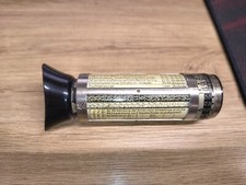 Stary niemiecki kalkulator energii kinetycznej , antyk + etui na sprzedaż  PL
