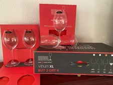 3x4 rotweingläser riedel gebraucht kaufen  Wiesbaden