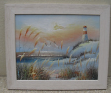 Driftwood framed oil for sale  BIDEFORD