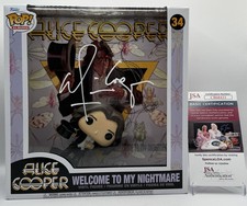 ALICE COOPER ASSINADO BEM-VINDO AO MEU PESADELO FUNKO POP + CERTIFICADO DE AUTENTICIDADE JSA comprar usado  Enviando para Brazil