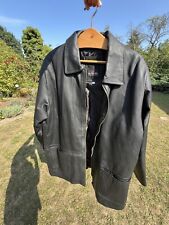 Lederjacke flues schwarz gebraucht kaufen  Berlin