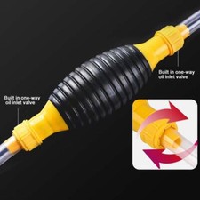 ☆Bomba sifão manual portátil para carro combustível gás transferência óleo líquido U ar manual comprar usado  Enviando para Brazil