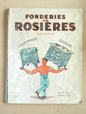Catalogue fonderies rosieres d'occasion  Cluny