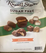 NOVO Russell Stover Chocolates Sortidos Sem Açúcar Doces 21,23 oz Bolsa FRETE GRÁTIS comprar usado  Enviando para Brazil