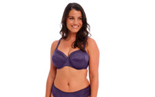 Usado, Sutiã Fantasie Envisage suporte lateral copo inteiro veludo roxo 32F - NOVO comprar usado  Enviando para Brazil
