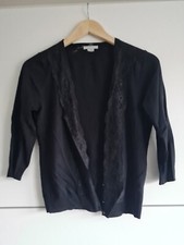 Weste schwarz spitze gebraucht kaufen  Wackersdorf