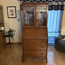 Drop front secretary for sale  Newington