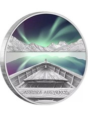 Silbermünze aurora australis gebraucht kaufen  Dessau-Roßlau