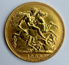 1900 gold 22ct for sale  LONDON