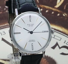 Relógio de pulso masculino soviético vintage URSS Poljot De LUXE ultra fino 2209 comprar usado  Enviando para Brazil