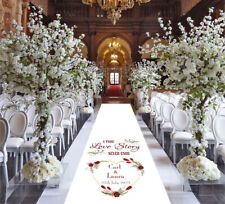 Personalised wedding aisle for sale  BINGLEY