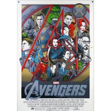 Locandina the avengers usato  Nocera Superiore