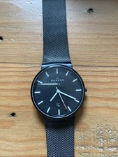 Skagen klassik black for sale  HERTFORD
