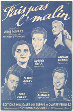 Partition cht 1956 d'occasion  Chaumont