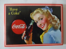 Coca cola blechschild gebraucht kaufen  Weiding