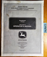 John deere snowblower for sale  Niagara Falls
