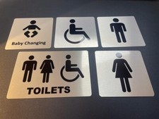 Toilet signs male for sale  UK
