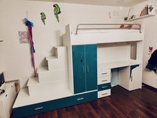 Hochbett schrank schreibtisch gebraucht kaufen  Pforzheim