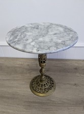 Vintage marble top for sale  LOWESTOFT